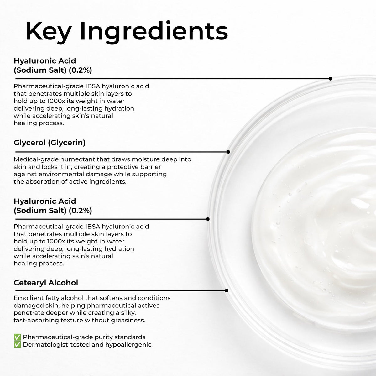 Ialuset Crème Anti-Âge à l'Acide Hyaluronique