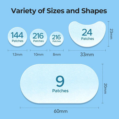 Lot de Patchs Anti-Imperfections Hydrocolloïdes