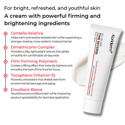 Crème Anti-Âge Time Reverse (Tout-en-Un)