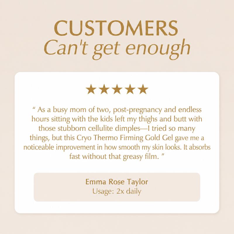 CryoSculpt™ Gel Or Raffermissant 15 Jours