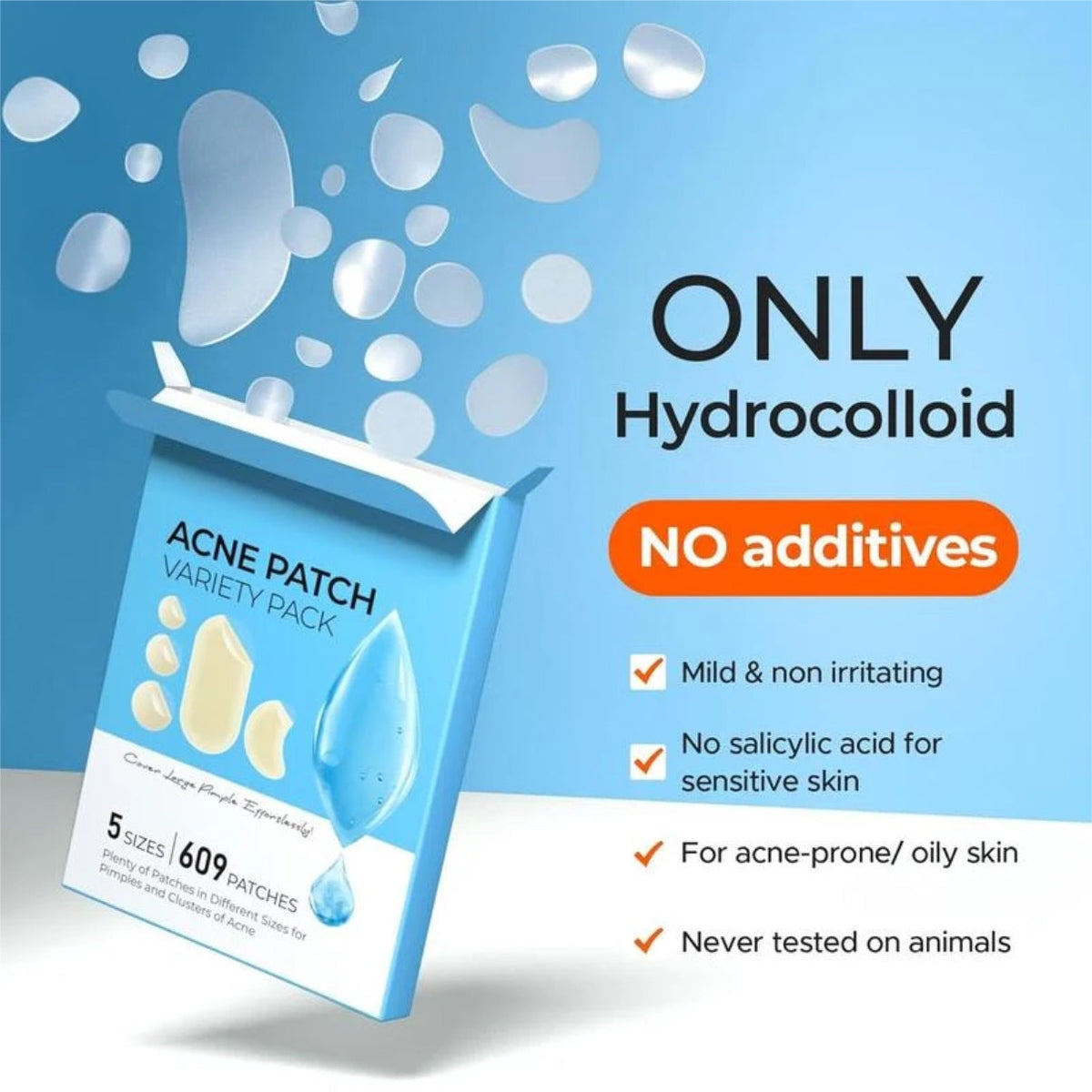 Lot de Patchs Anti-Imperfections Hydrocolloïdes