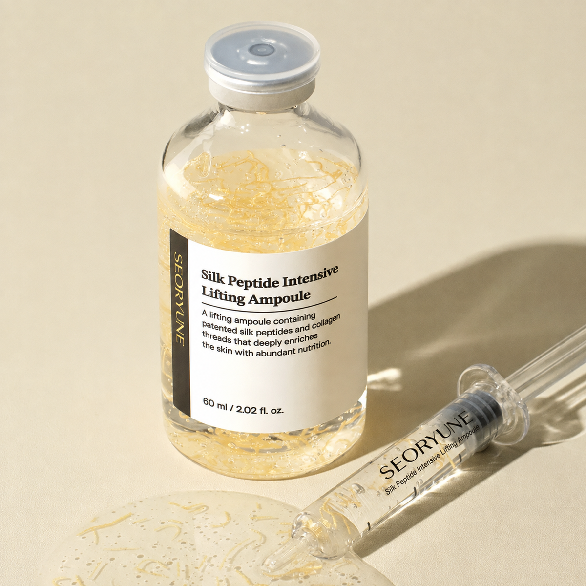 Ampoule Liftante Coréenne aux Peptides de Soie
