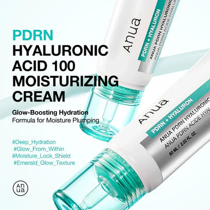 Crème Hydratante Coréenne PDRN Hyaluronique